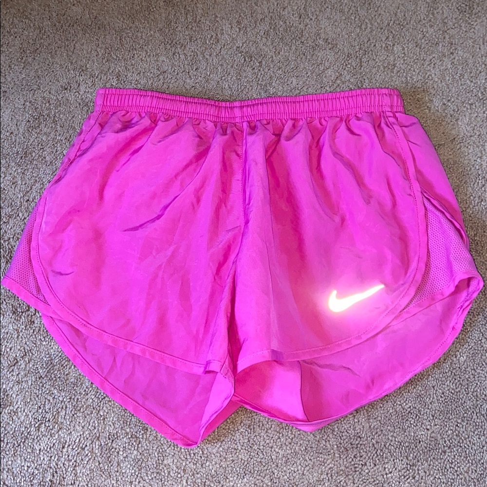 Nike Bright Pink Running Shorts
